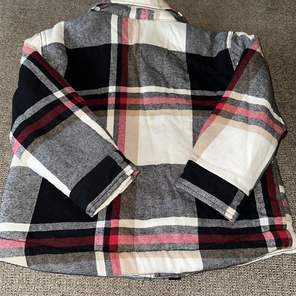 There Abouts Snap Front Plaid Jacket Size 4T - Picture 4 of 6